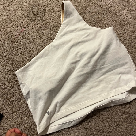 Old navy workout one shoulder tops with built in bra size M - Picture 3 of 6